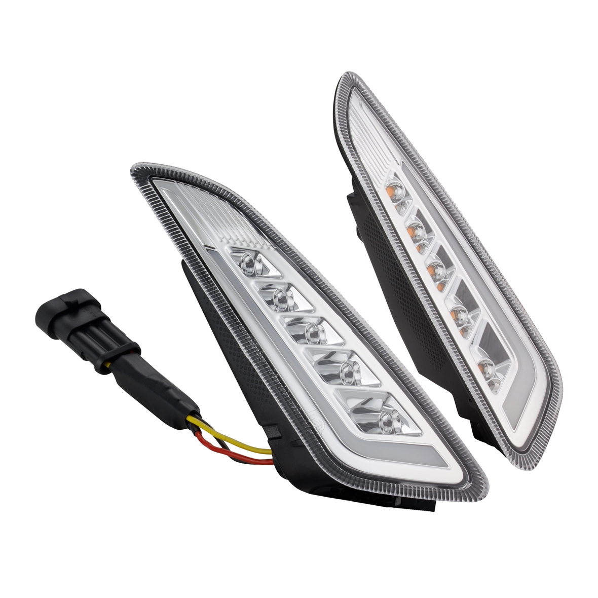 Blinker Kit vorne links / rechts LED klar für Vespa Primavera /​ Sprint 125-150ccm SIP Style