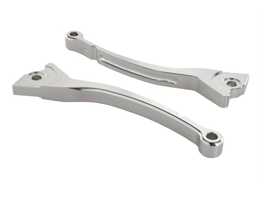 Sporthebel Set Bremse ZELIONI für Vespa, rechts und links, silber