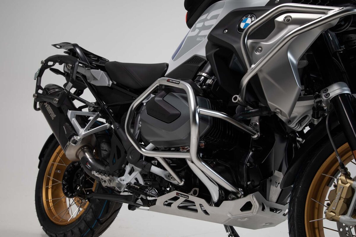 SW-Motech Sturzbügel für silber für BMW R 1250 GS /Rallye (18-), R 1250 R /RS (18-)