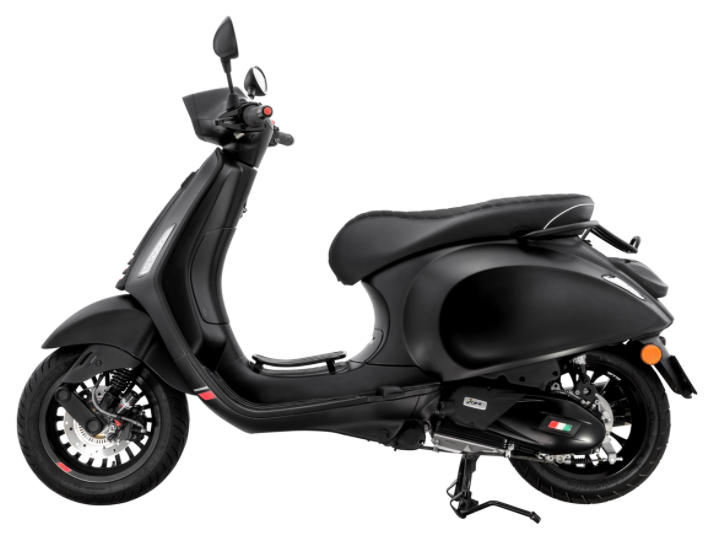 Monoschlitzrohr Beinschild & Trittblech komplett für Vespa Primavera/​Sprint 50-150ccm