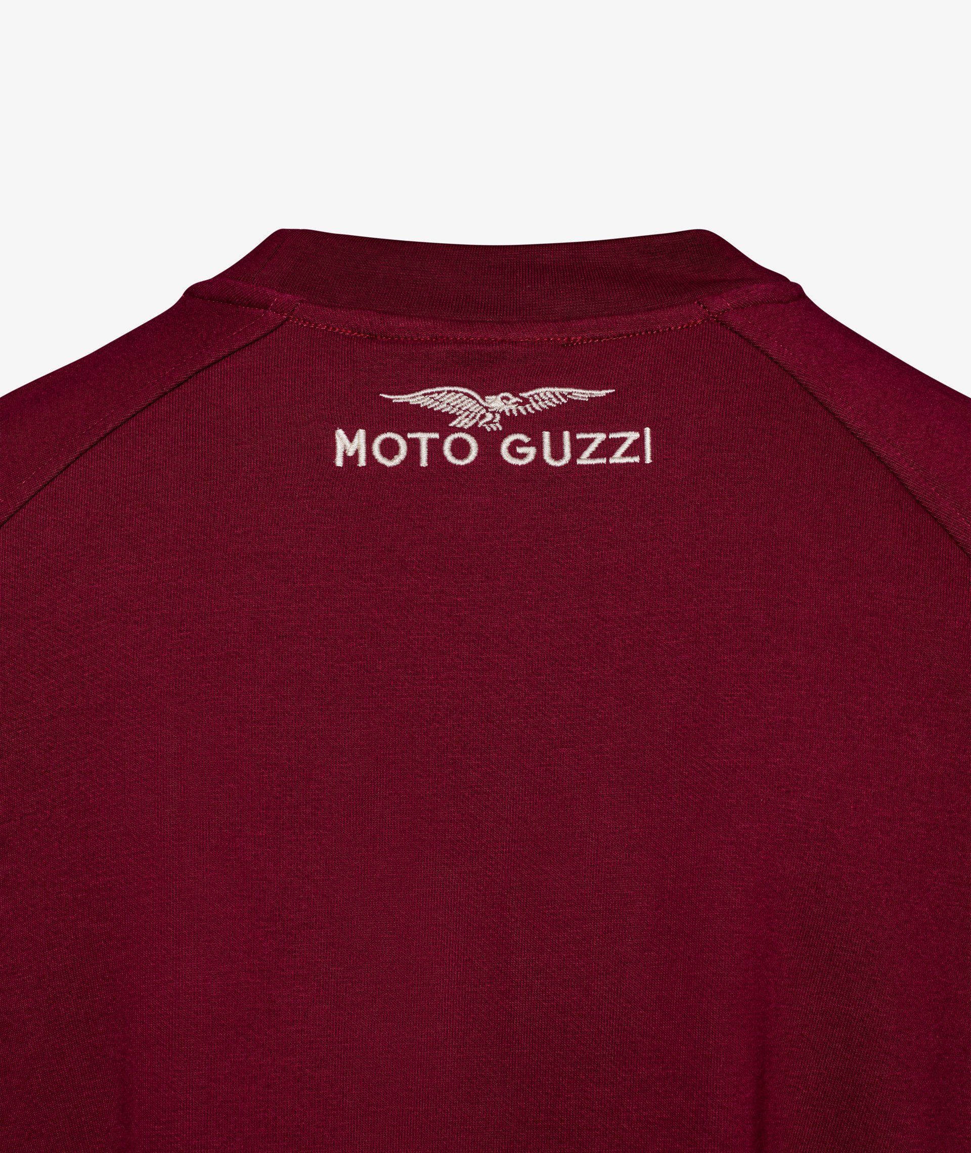 Moto Guzzi Sweatshirt Unisex „Heritage“ burgunderrot