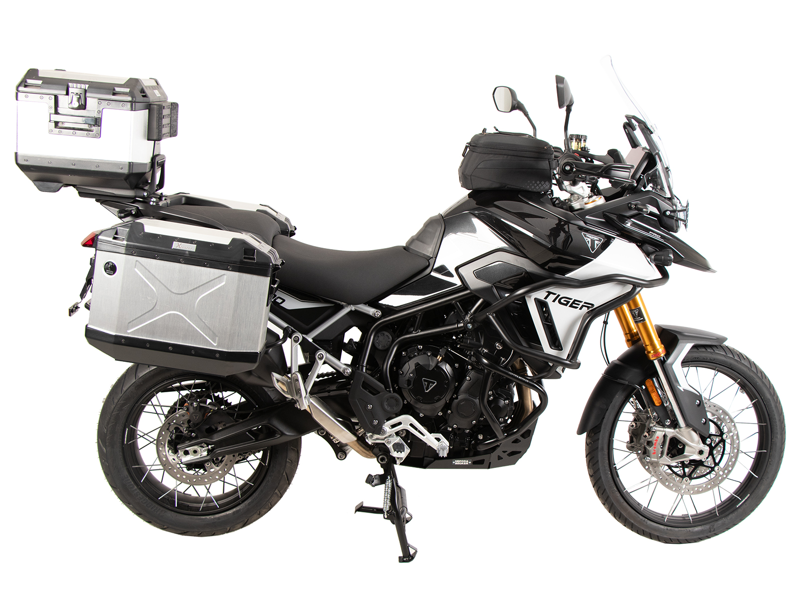 Alurack Topcaseträger für Triumph Tiger 900 Rally Pro (24-) Hepco & Becker