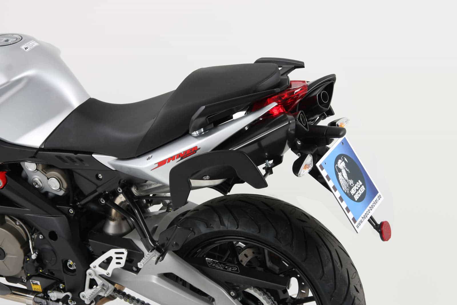 C-Bow Seitenträger schwarz für Aprilia SL 750 Shiver (10-16) Hepco & Becker