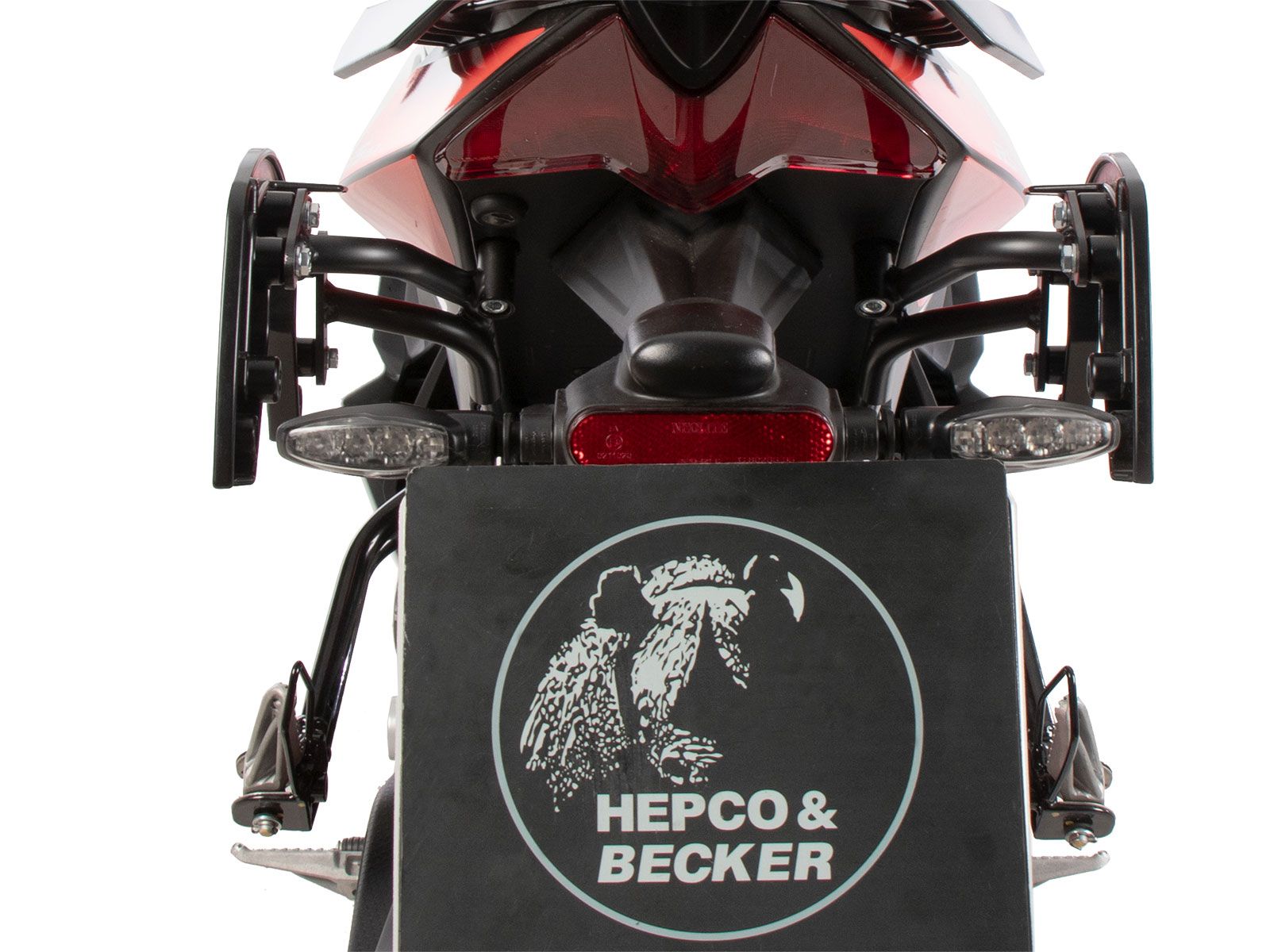 C-Bow Seitenträger schwarz für Aprilia RS 457 (24-) Hepco & Becker