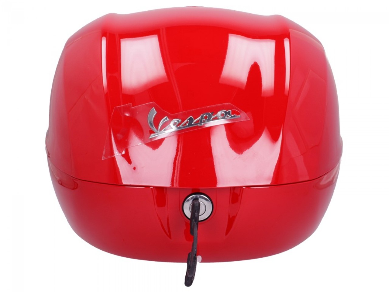 Topcase Kit 32L rot dragon (894), Rückenpolster rot für Vespa Sprint / Primavera