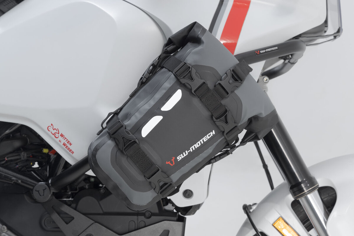 SW-Motech Drybag 80 Hecktasche für Yamaha WR 250 X, schwarz / grau