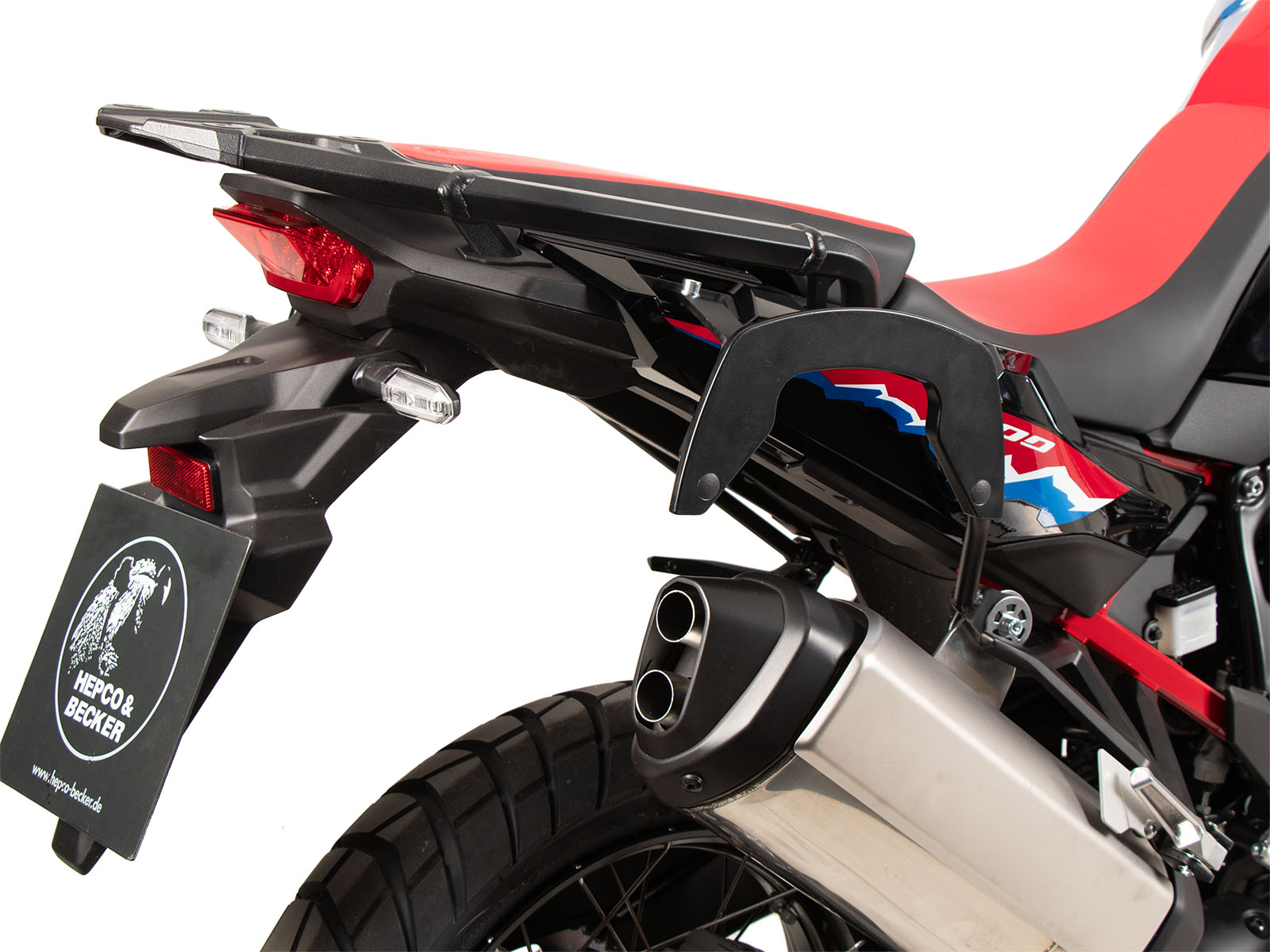 C-Bow Seitenträger schwarz für Honda CRF 1100 L Africa Twin (24-) Hepco & Becker