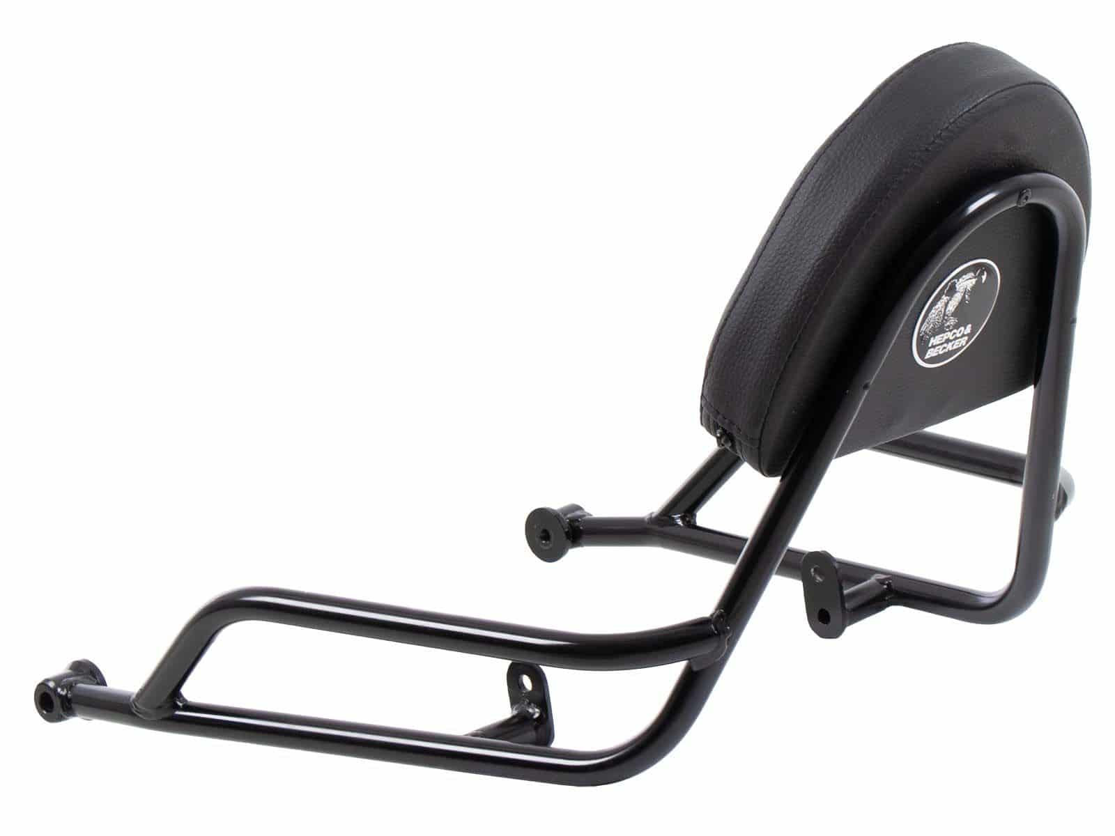 Sissybar schwarz ohne Gepäckträger für Moto Guzzi V7 Stone Special Edition (22-) Hepco & Becker