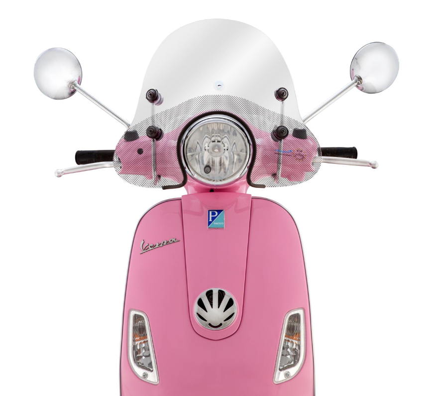 Flyscreen CUPPINI für Vespa LX 50-150ccm, klar