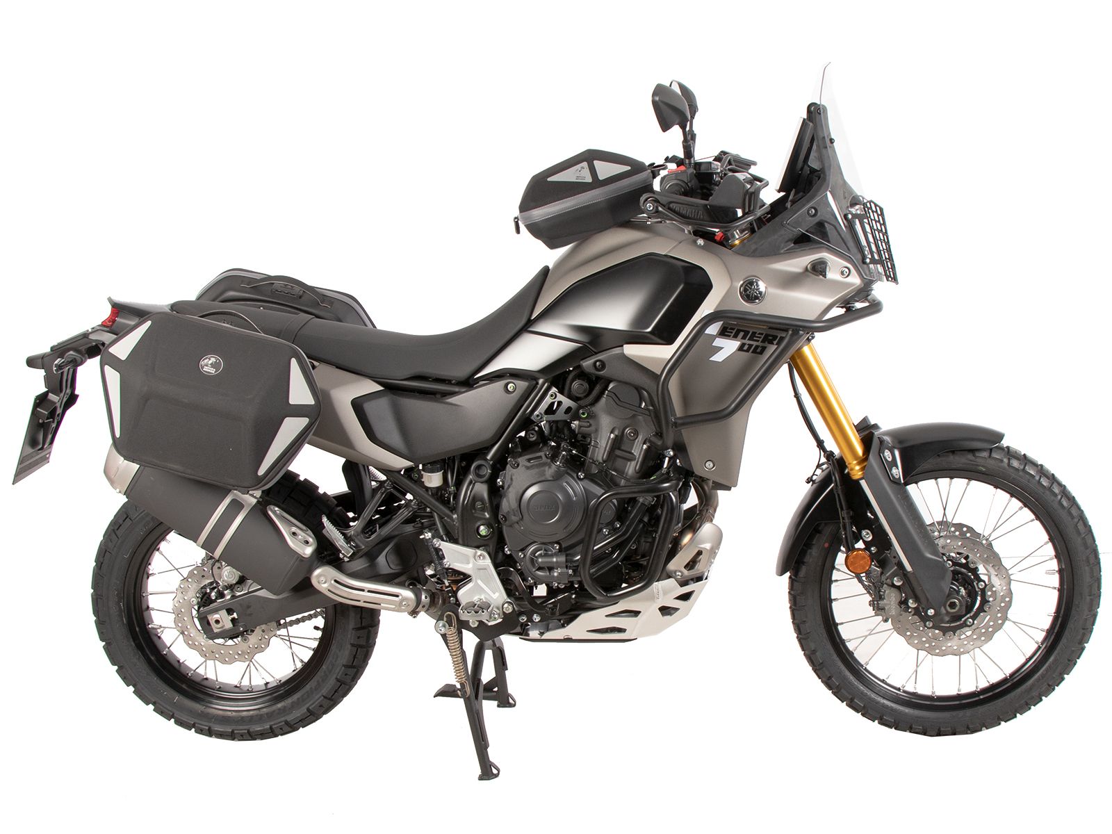 C-Bow Seitenträger schwarz für Yamaha Ténéré 700 Rally (25-) Hepco & Becker