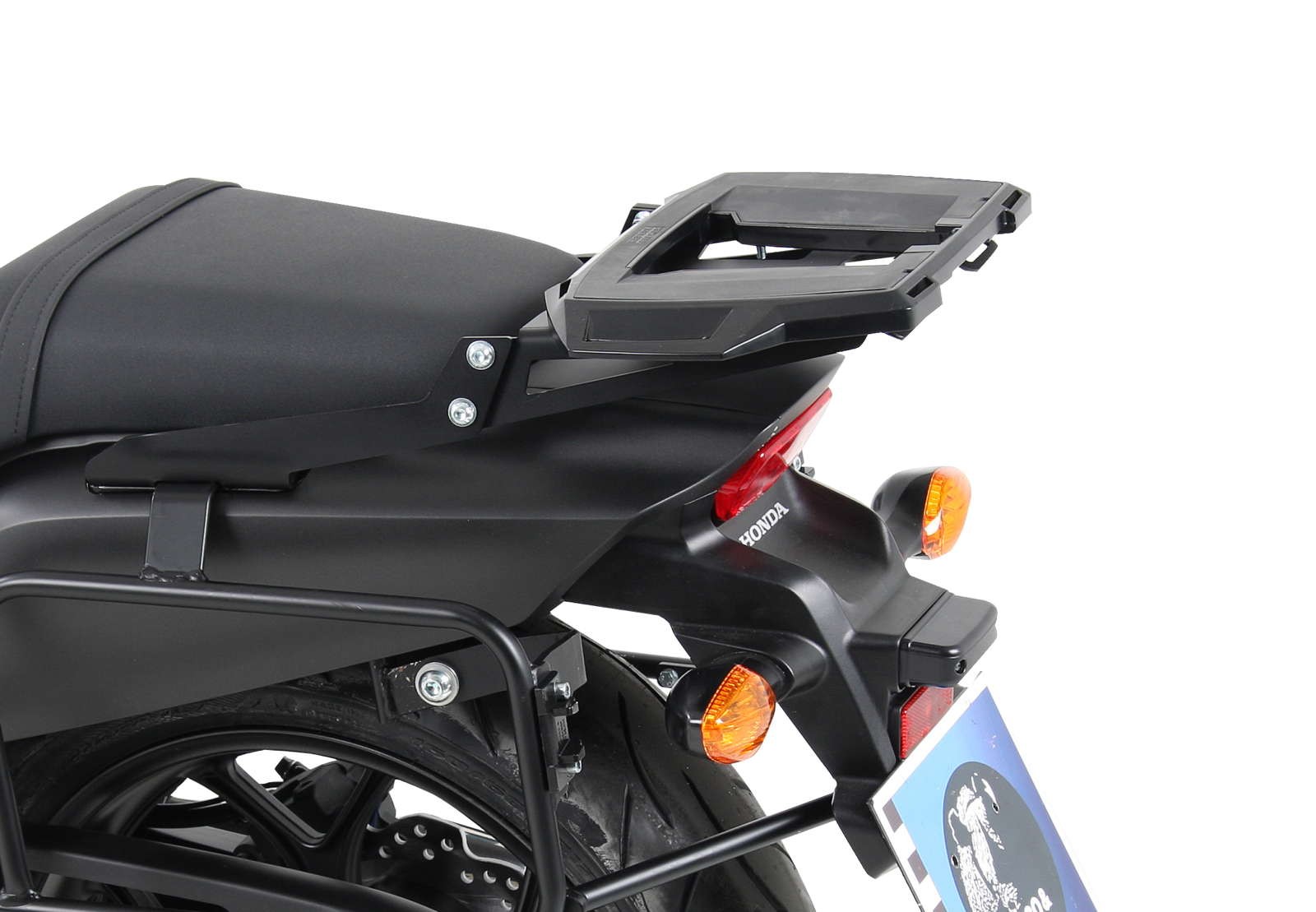 Alurack Topcase-Träger schwarz für Honda CTX 700 /N /DCT (14-17) Hepco & Becker
