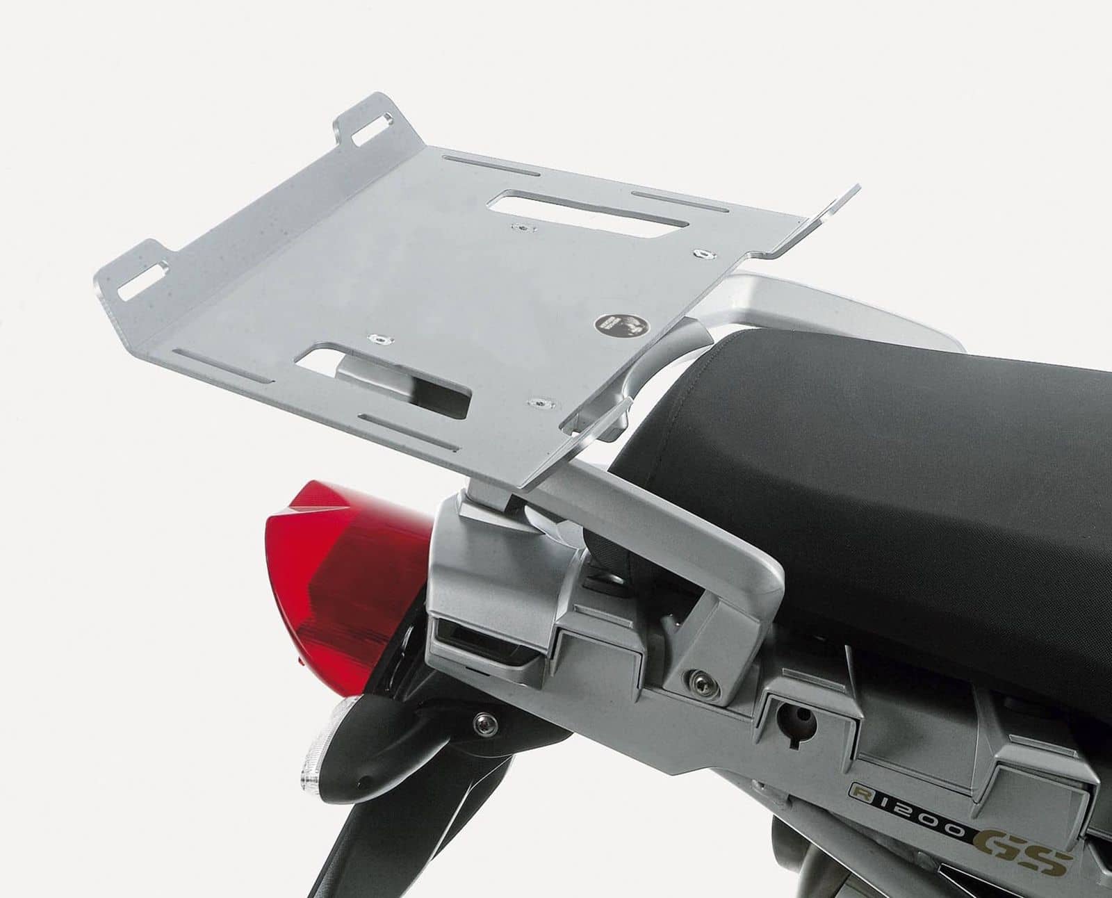 Gepäckbrückenverbreiterung silber für BMW R 1200 GS (04-12) Hepco & Becker