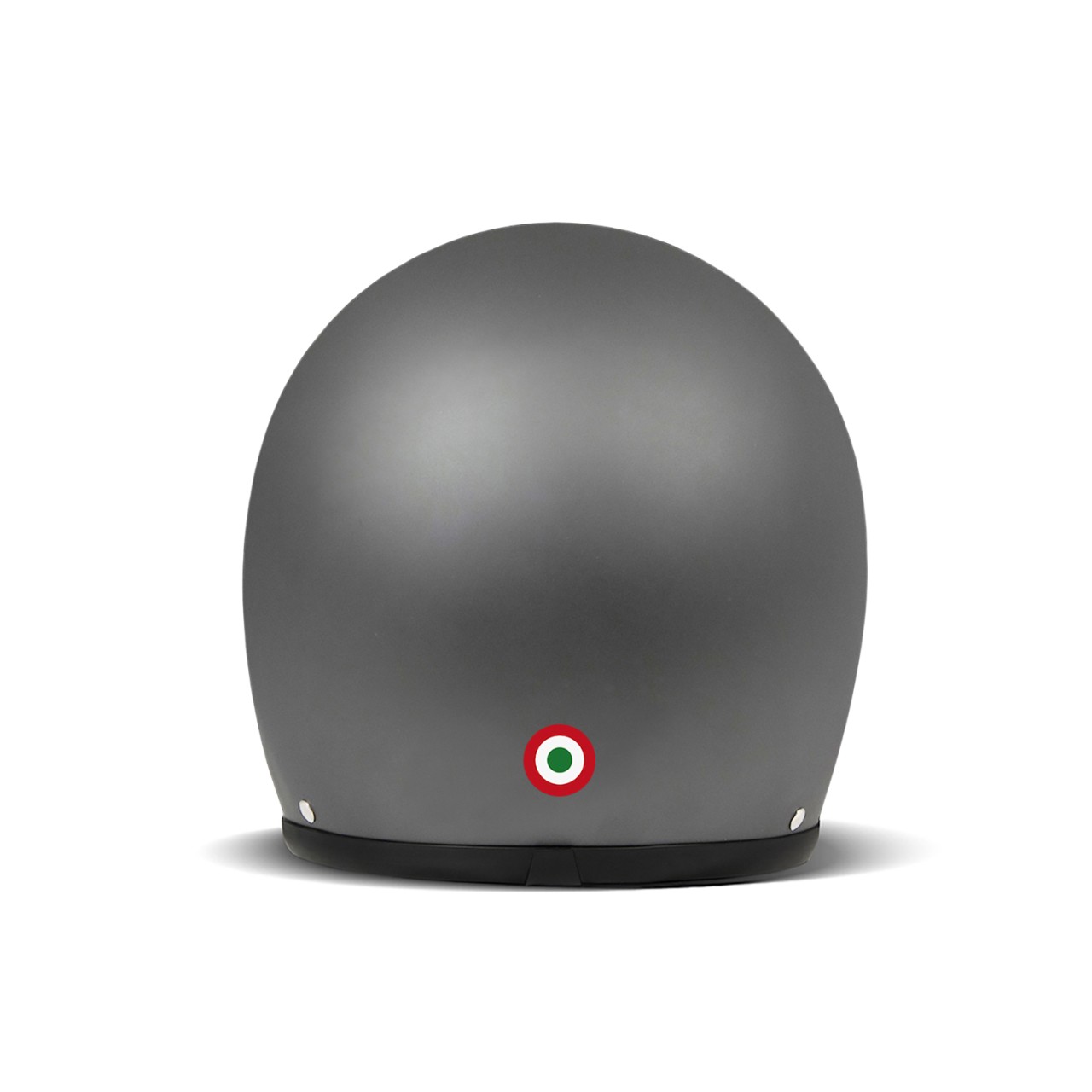 DMD Jethelm Retro, schwarz, matt, Ita Grey, Fiberglas, ECE 22.06