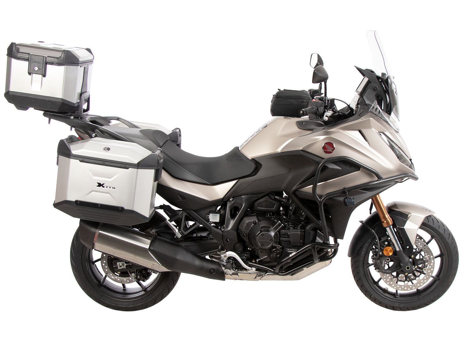 Alurack Topcaseträger für Original-Gepäckbrücke Honda NT 1100 /DCT /ES (25-) Hepco & Becker