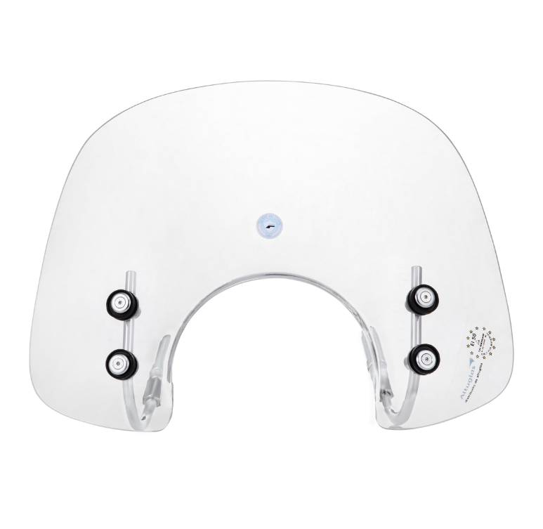 Windschild CUPPINI halbhoch für Vespa GTS/​GTS Super/​GT/​GT L 125-300ccm, klar