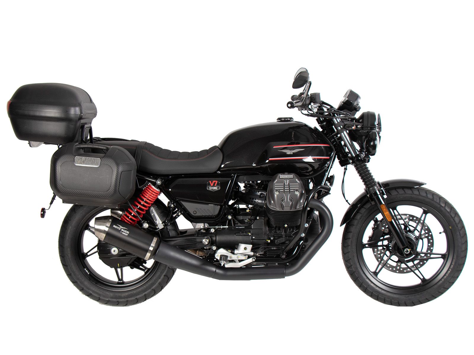 Rohrgepäckbrücke Topcase-Träger chrom für Moto Guzzi V7 Stone Special Edition (22-) Hepco & Becker