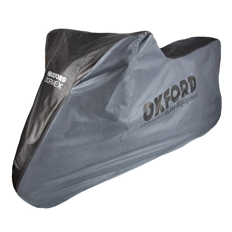 Oxford Indoor Abdeckplane Dormex Schwarz/Silber - Motorrad / Scooter - M