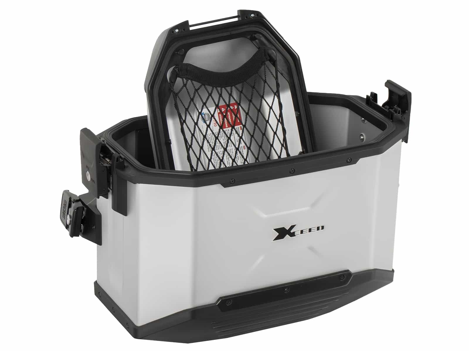 Xceed Seitenkoffer 38 Ltr. silber Hepco & Becker