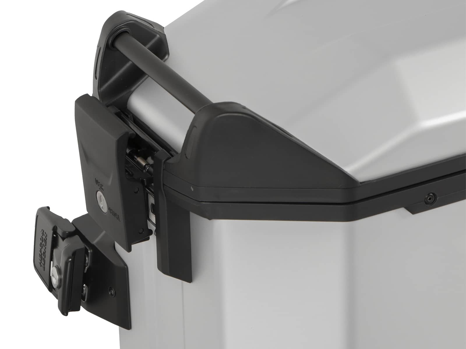 Xceed Seitenkoffer 38 Ltr. silber Hepco & Becker