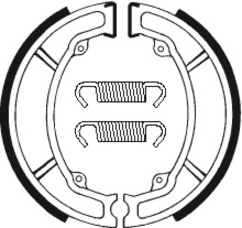 Tecnium Off-Road/ATV Organische Bremsbacken - BA104