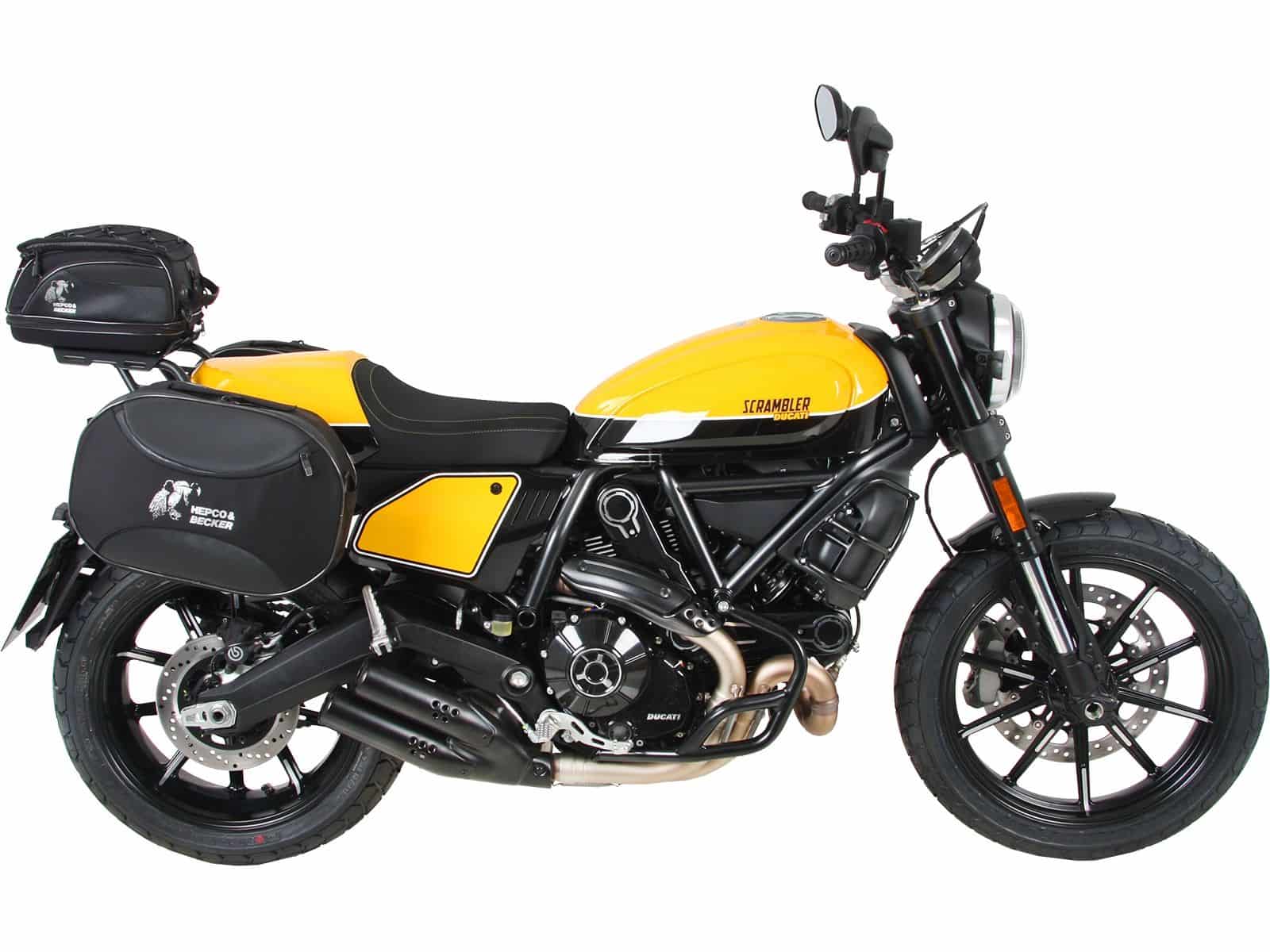 C-Bow Seitenträger schwarz für Ducati Scrambler 800 (19-22) Hepco & Becker