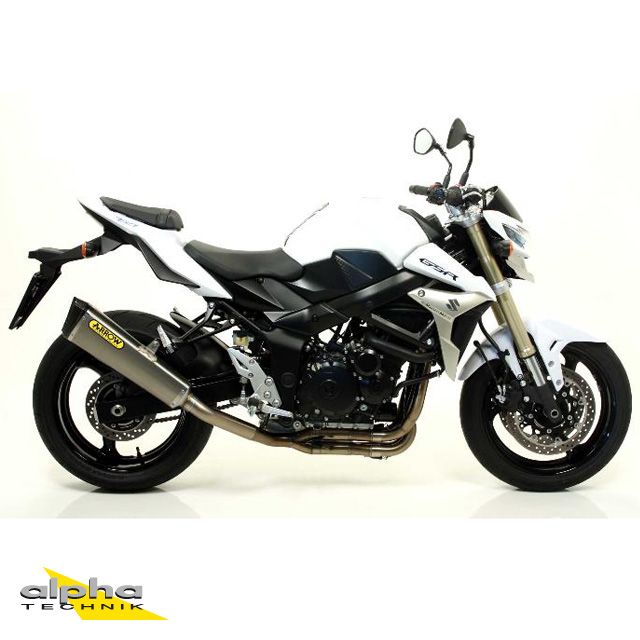 ARROW Auspuff Trophy für Suzuki GSR750 2011-16 aus Titan
