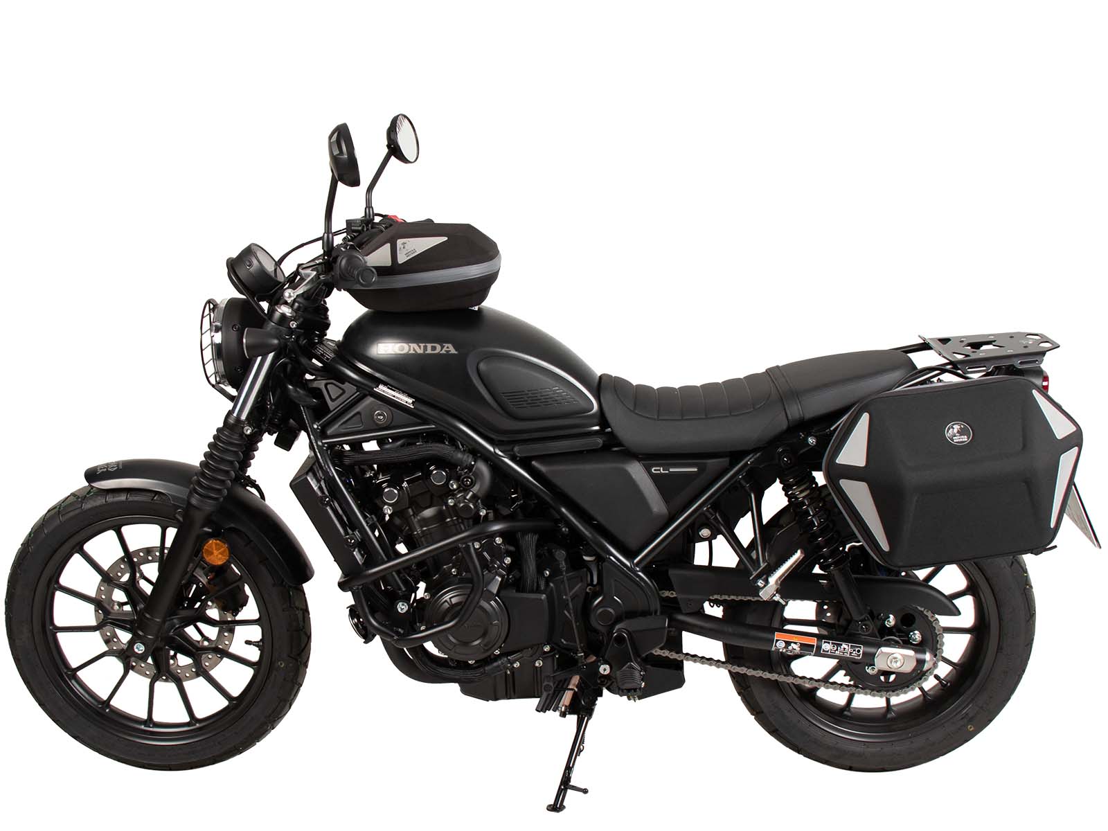 C-Bow Seitenträger links schwarz für Honda CL 500 Scrambler (23-) Hepco & Becker
