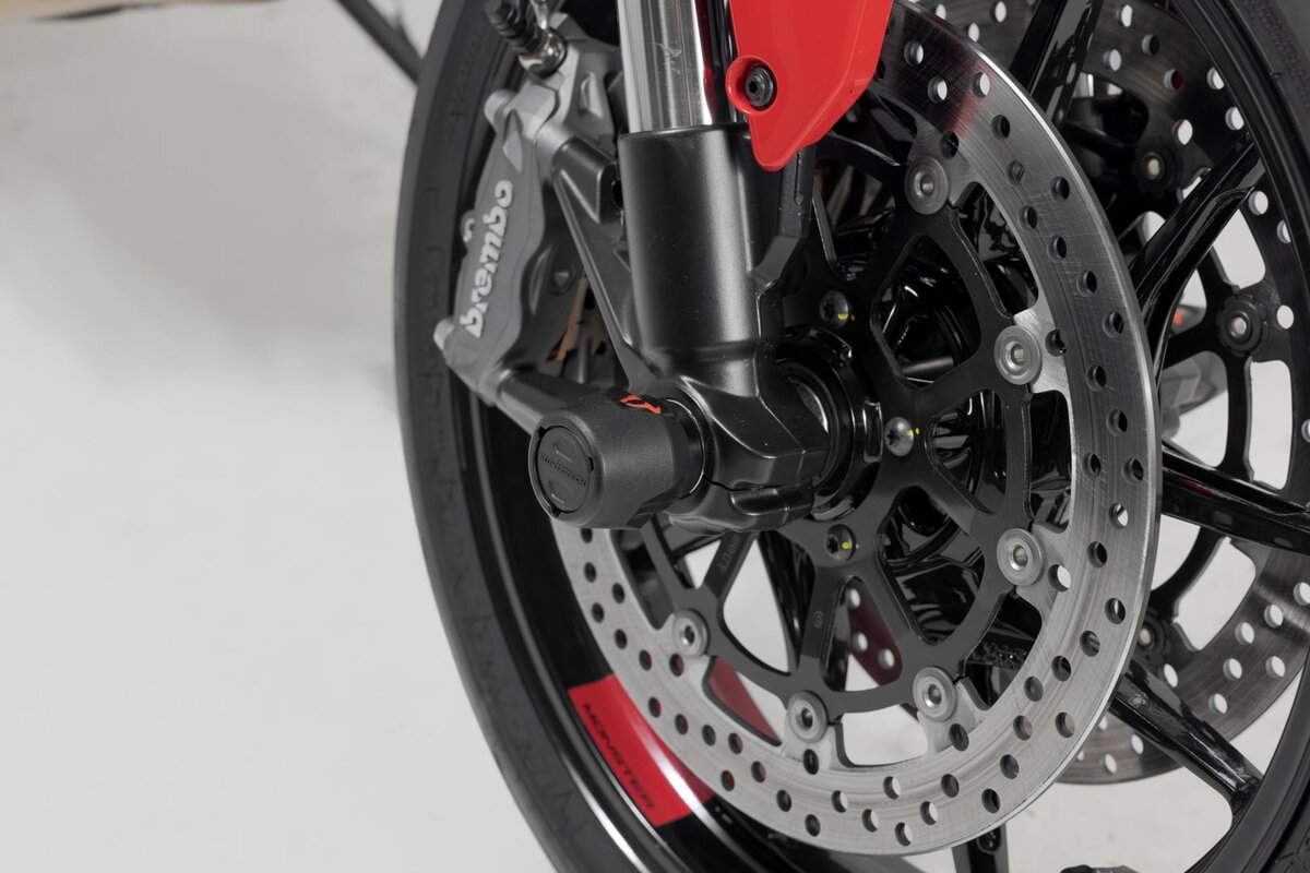 SW-Motech Sturzpad-Kit für Vorderachse Ducati-Modelle