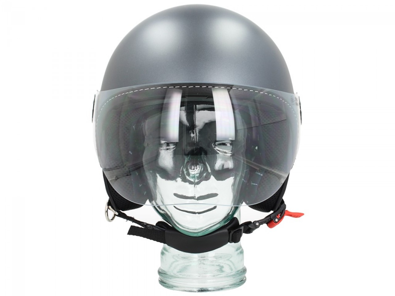 Vespa Jethelm Visor 3.0 grigio titan