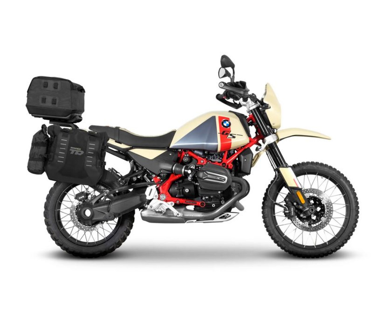 Shad Top Case Träger schwarz lackiert für BMW R 12 G/S (25-)