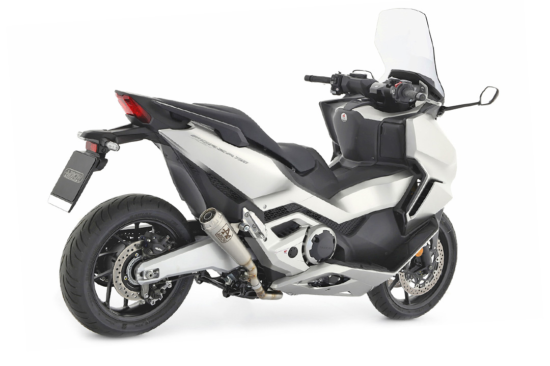 ARROW Auspuff PRO RACE für Honda Forza 750 2021-, Edelstahl