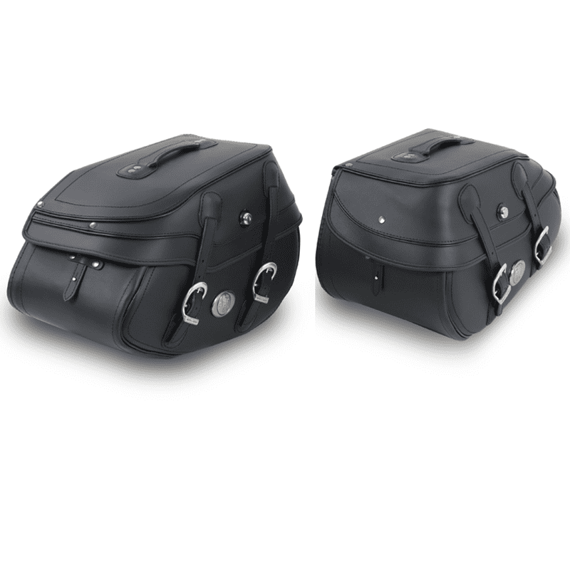Seitenkoffersatz Buffalo Big schwarz für Rohrpacktaschenhalter Hepco & Becker
