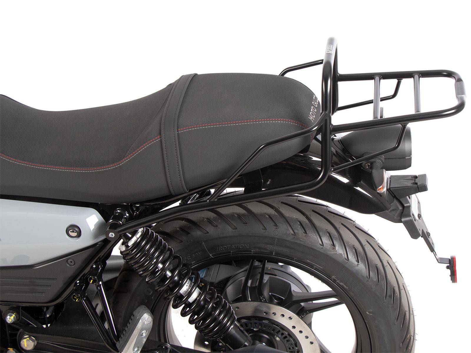 Rohrgepäckbrücke Topcase-Träger schwarz für Moto Guzzi V7 850 Sport (25-) Hepco & Becker