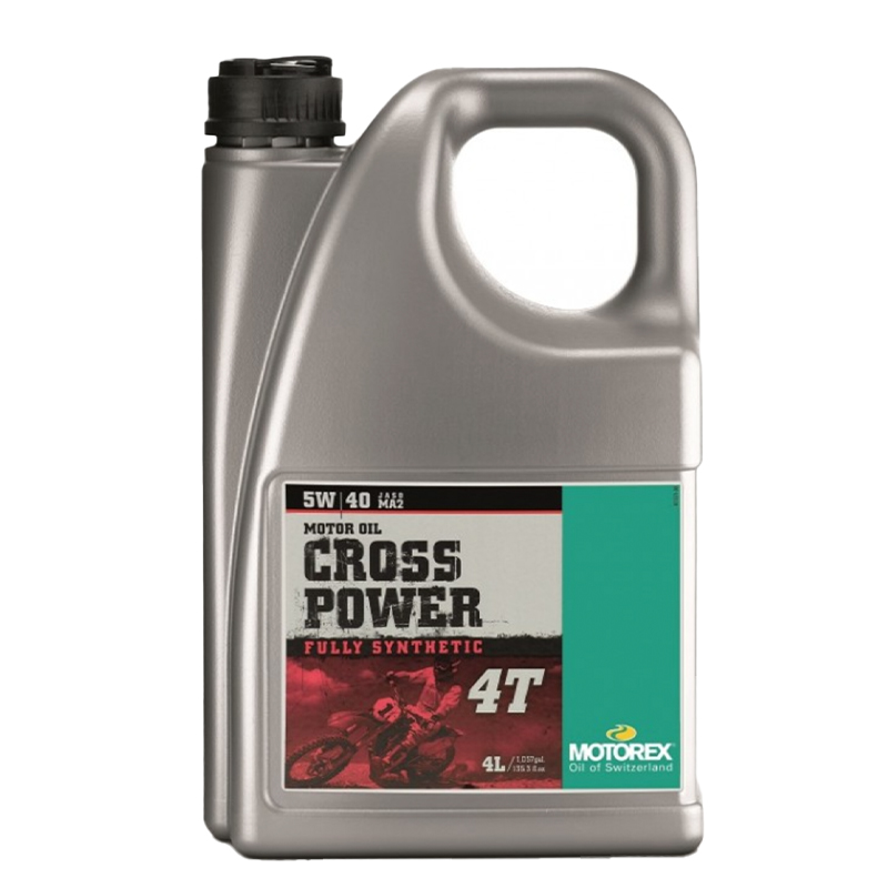 Motorex Motoröl 4-Takt, 4 l, SAE 5W-40, Cross Power 4T, vollsynthetisch