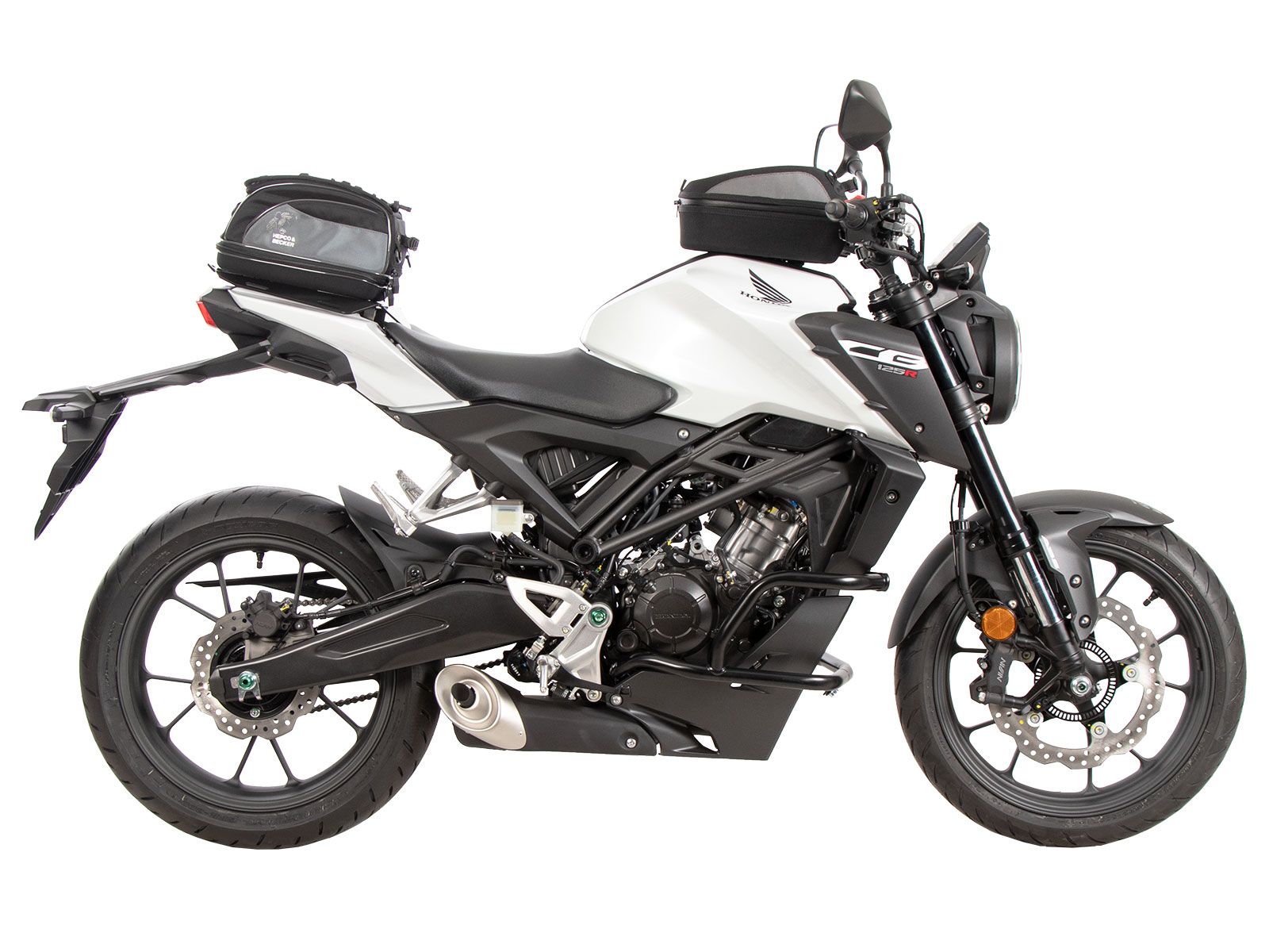 Hecktasche Street Basic schwarz für Sportracks und Smartraks Hepco & Becker