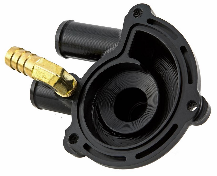 Wasserpumpendeckel für Vespa GTS/​GTS Super/​GTV/​GT 60/​GT/​GT L 125-300ccm 4T LC, schwarz