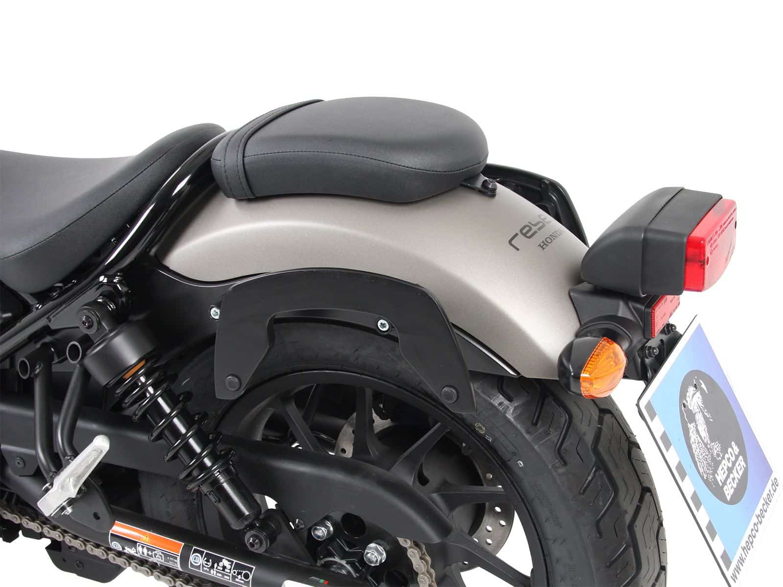 C-Bow Seitenträger schwarz für Honda CMX 500 Rebel (17-) Hepco & Becker