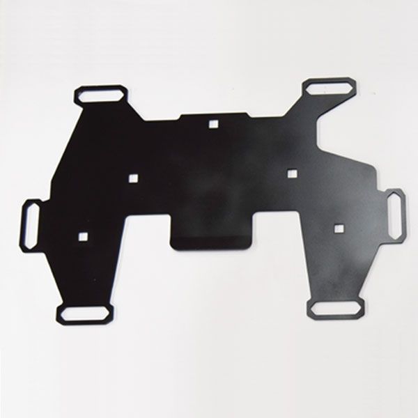Zusätzlicher Gepäckträger links für BMW F 850 GS, R 1200 GS LC /Rally, R 1250 GS, Alu, schwarz