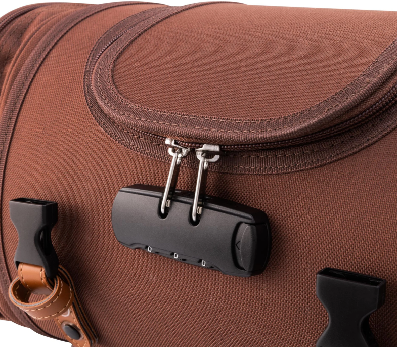 Tasche "Classic" klein für Vespa, Nylon, tobacco braun