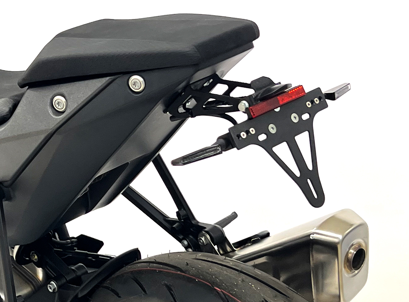 alpha Technik Kennzeichenhalter für KTM 990 Duke / 1390 Super Duke R, ab Modelljahr 2024-, Typ: KTM