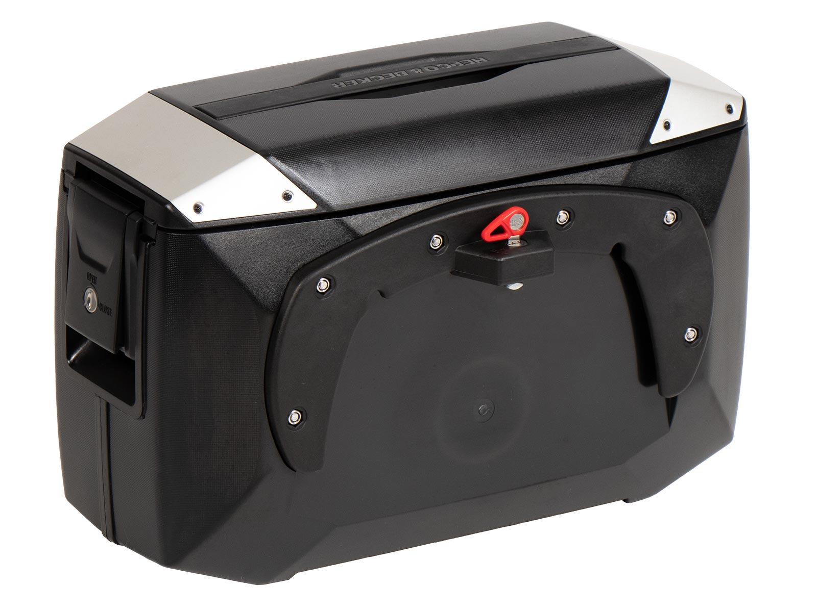 Xcore Seitenkoffer silber für C-Bow Halter Hepco & Becker