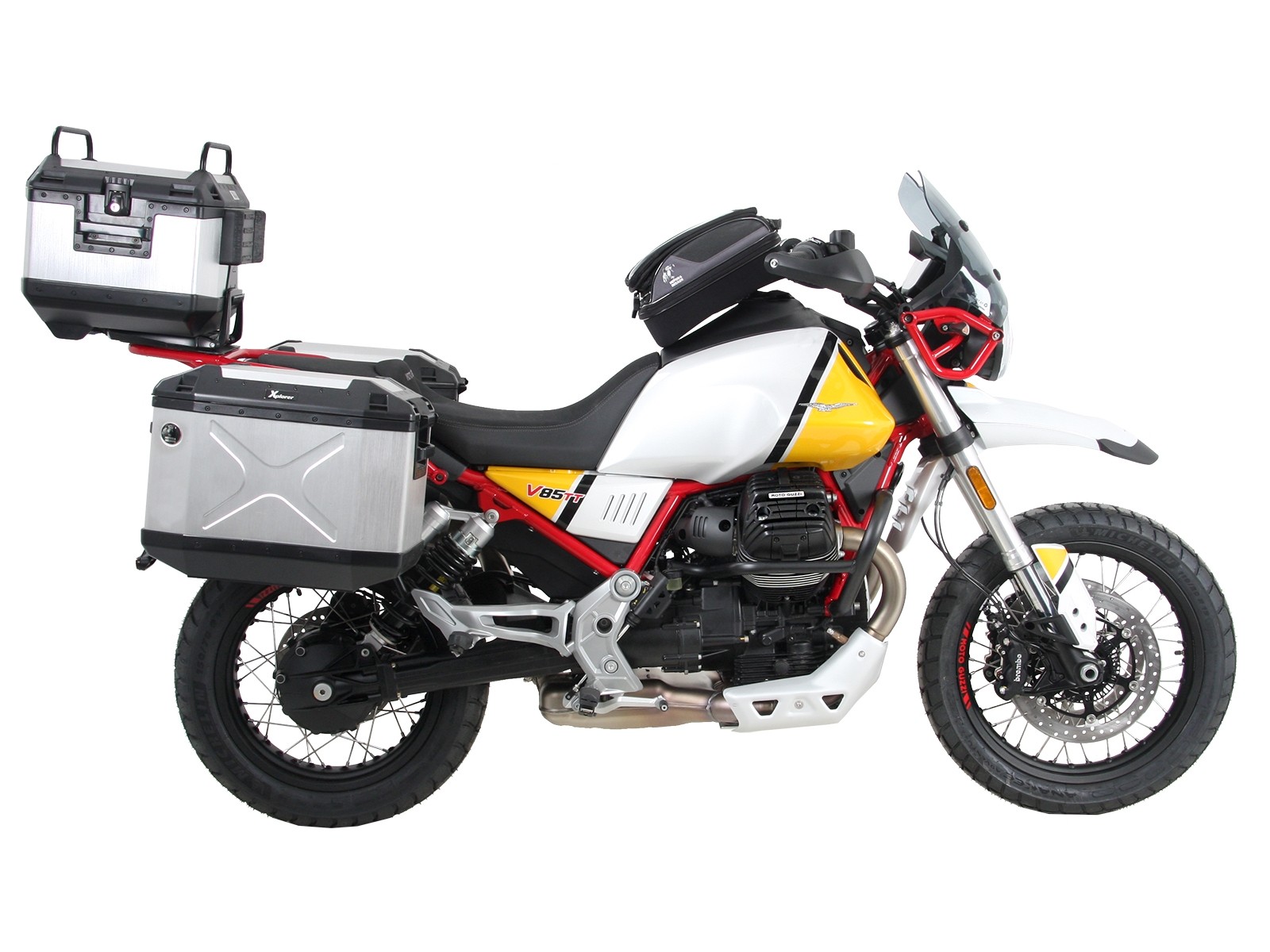 Easyrack Topcase-Träger schwarz für V85 TT (Bj.19-) Hepco & Becker