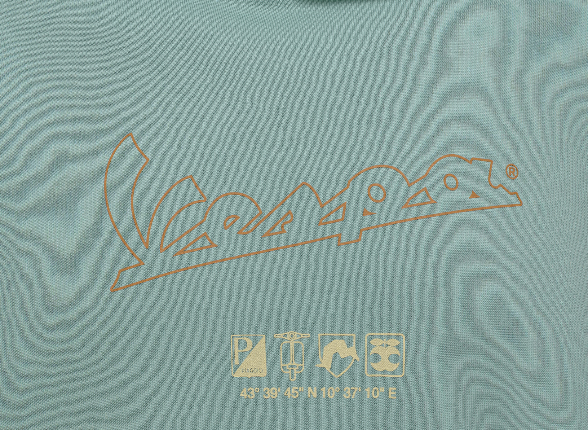 Vespa Hoodie Origin grün DEC-Kollektion