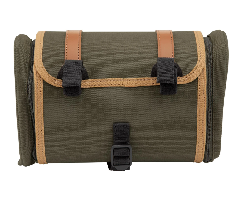 Tasche "Classic" Gepäckträger/Soziushaltebügel Heck für Vespa, Canvas, olive