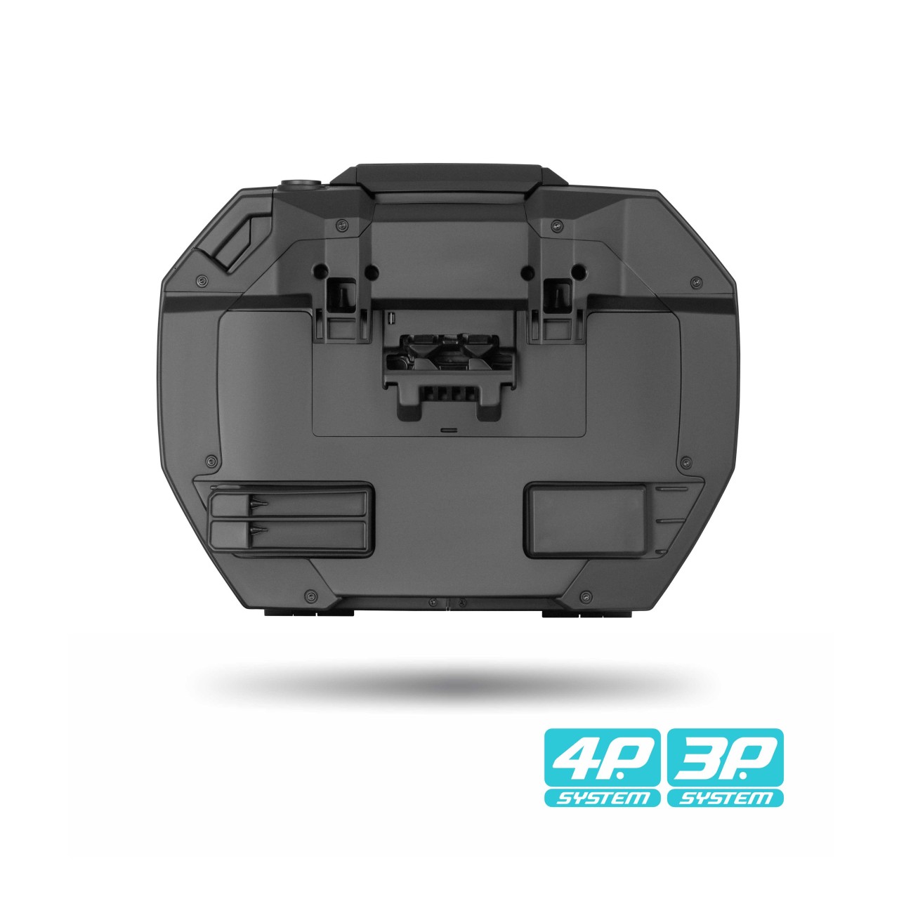 Shad Seitenkoffer Satz SH38X erweiterbar, Carbon-Optik / schwarz, 38l