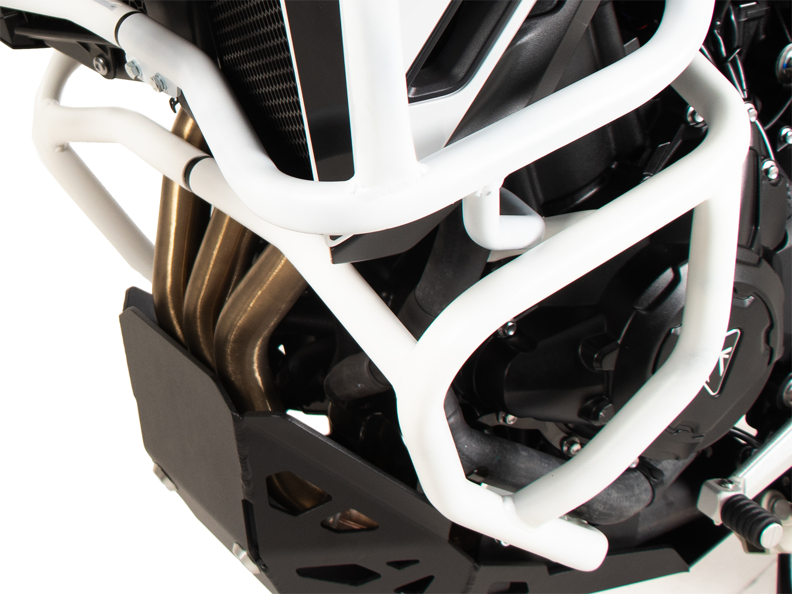 Motorschutzbügel weiß für Triumph Tiger 900 GT / Pro (24-) Hepco & Becker