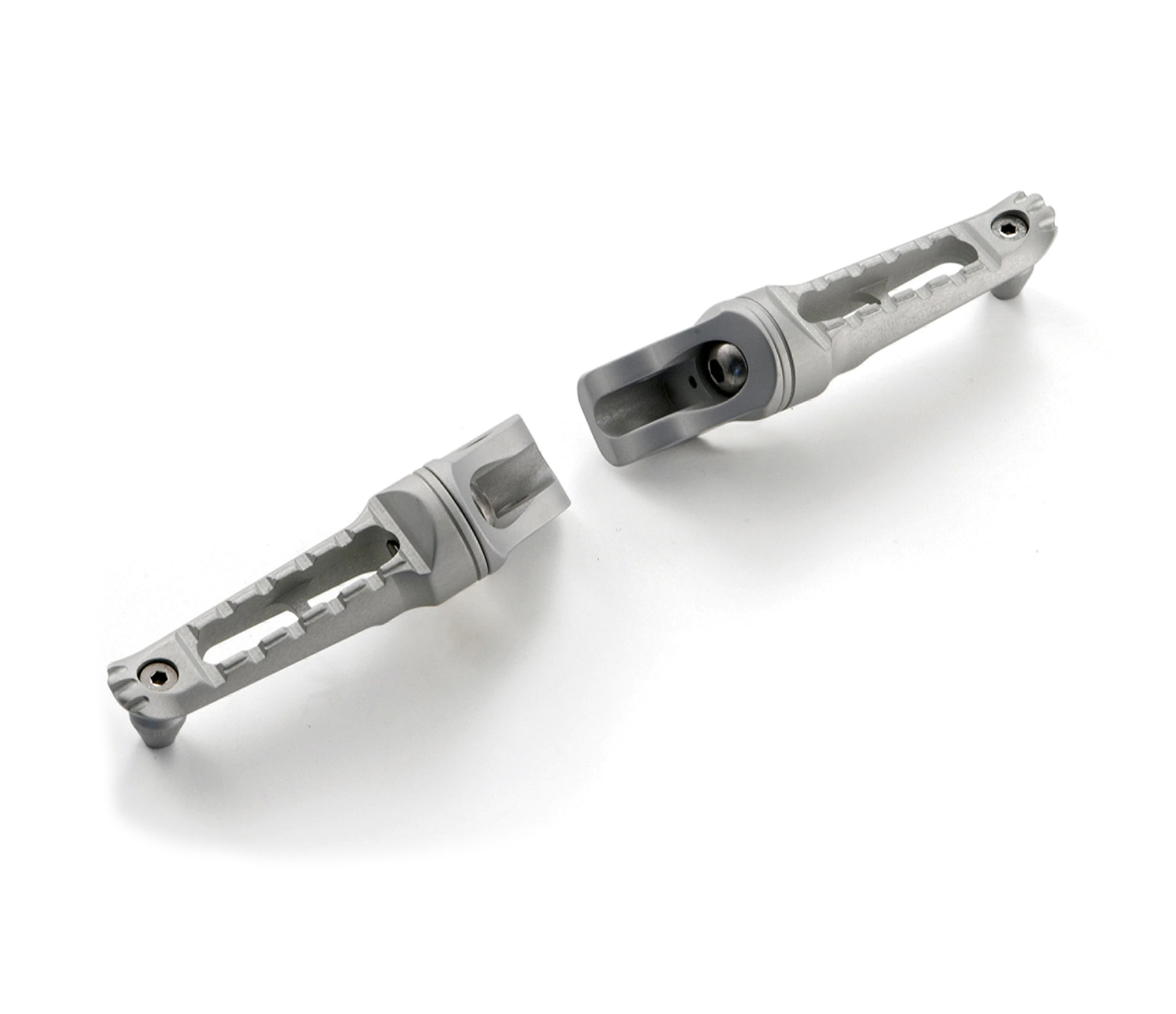 Fußrastensatz Sozius, hinten, Aluminium für Aprilia Shiver