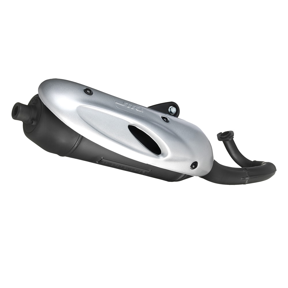 Sito / LeoVince Auspuffanlage Sito Standard, Stahl für Yamaha Aerox 50 Kat liquid cooled  (Bj.04-12)