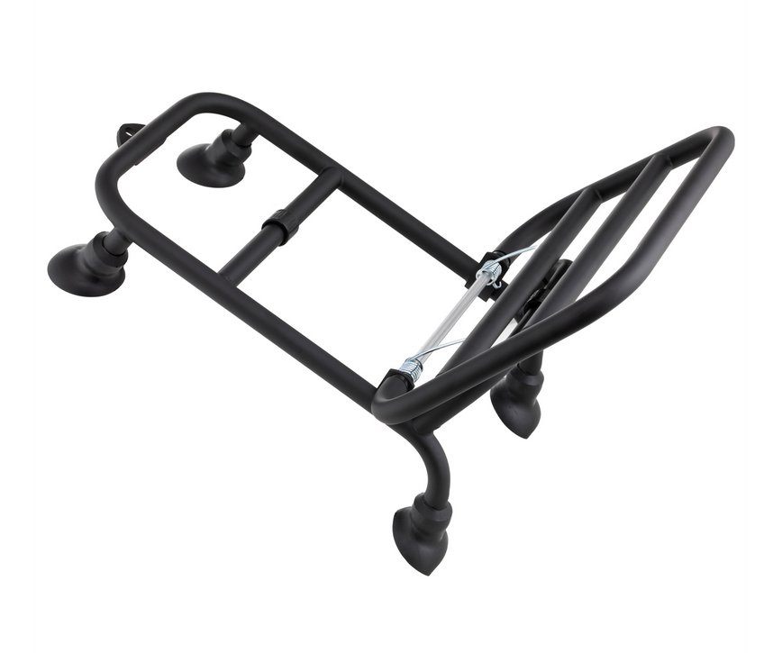 Gepäckträger vorne für Vespa GTS /​GTS Super HPE /​GTV 125/​300 ('19-), klappbar, schwarz matt