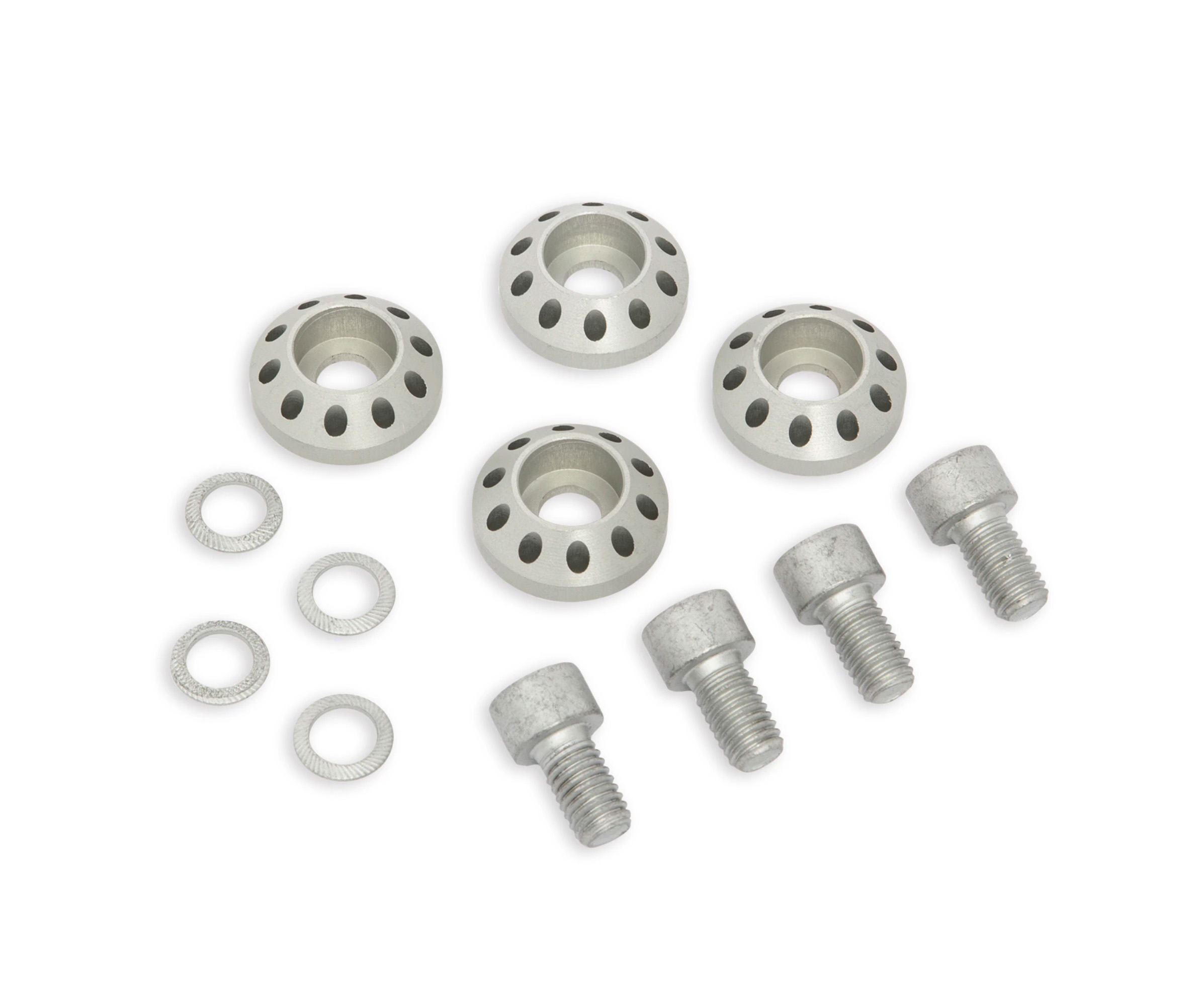 Abdeckung für Sozius Fussrasten, Aluminium, eloxiert für Moto Guzzi V7 III